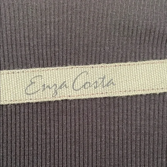 M. 🖤 ENZA COSTA 🖤 Glamourus Black Long Sleeve Kit Dress REVOLVE - Picture 4 of 5